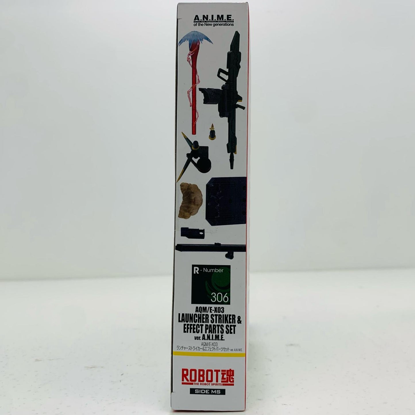 【中古】 ROBOT魂<SIDEMS>AQM/E-X03ランチャーストライカー&エフェクトパーツセットver.A.N.I.M.E.「機動戦士ガンダムSEED」【フィギュア】【飾磨店】