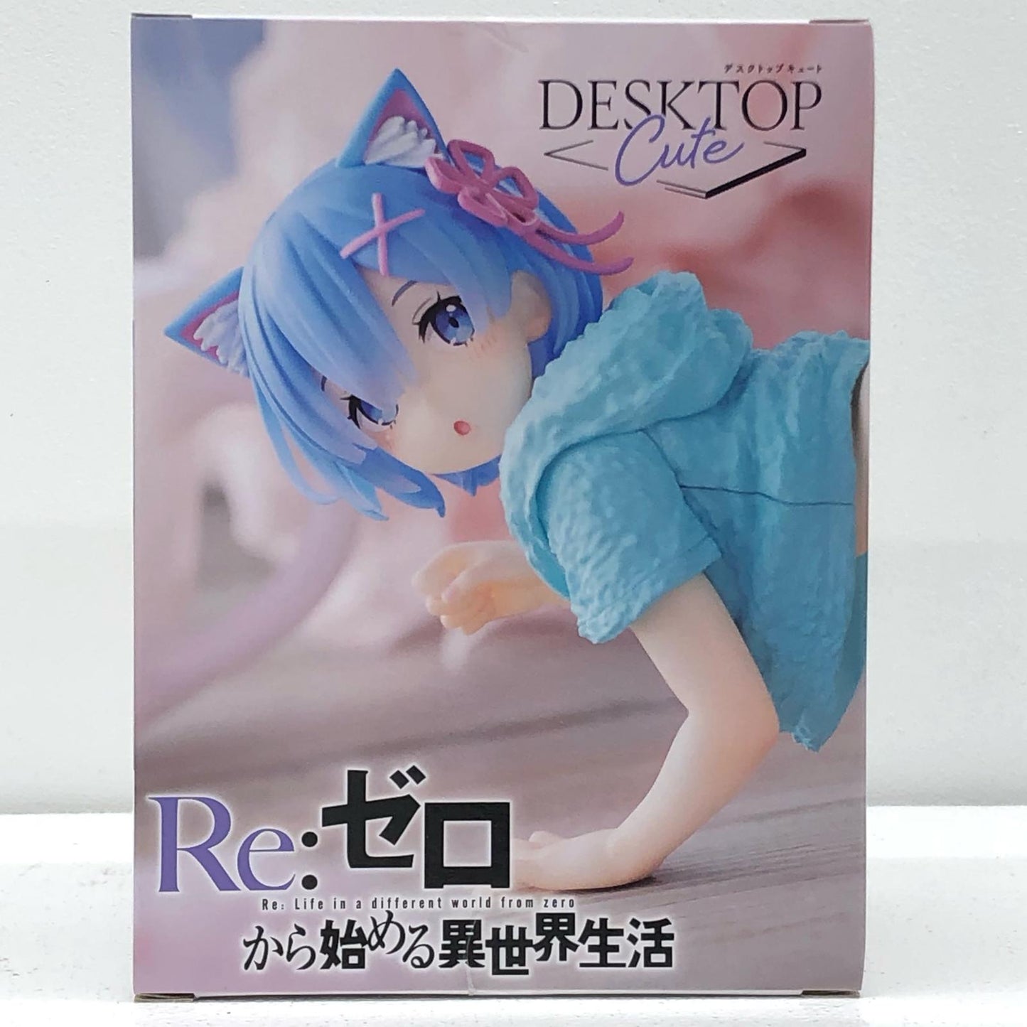 【中古】 レム~Catroomwearver.~DesktopCuteフィギュア「Re:ゼロから始める異世界生活」【フィギュア】【加古川物流】