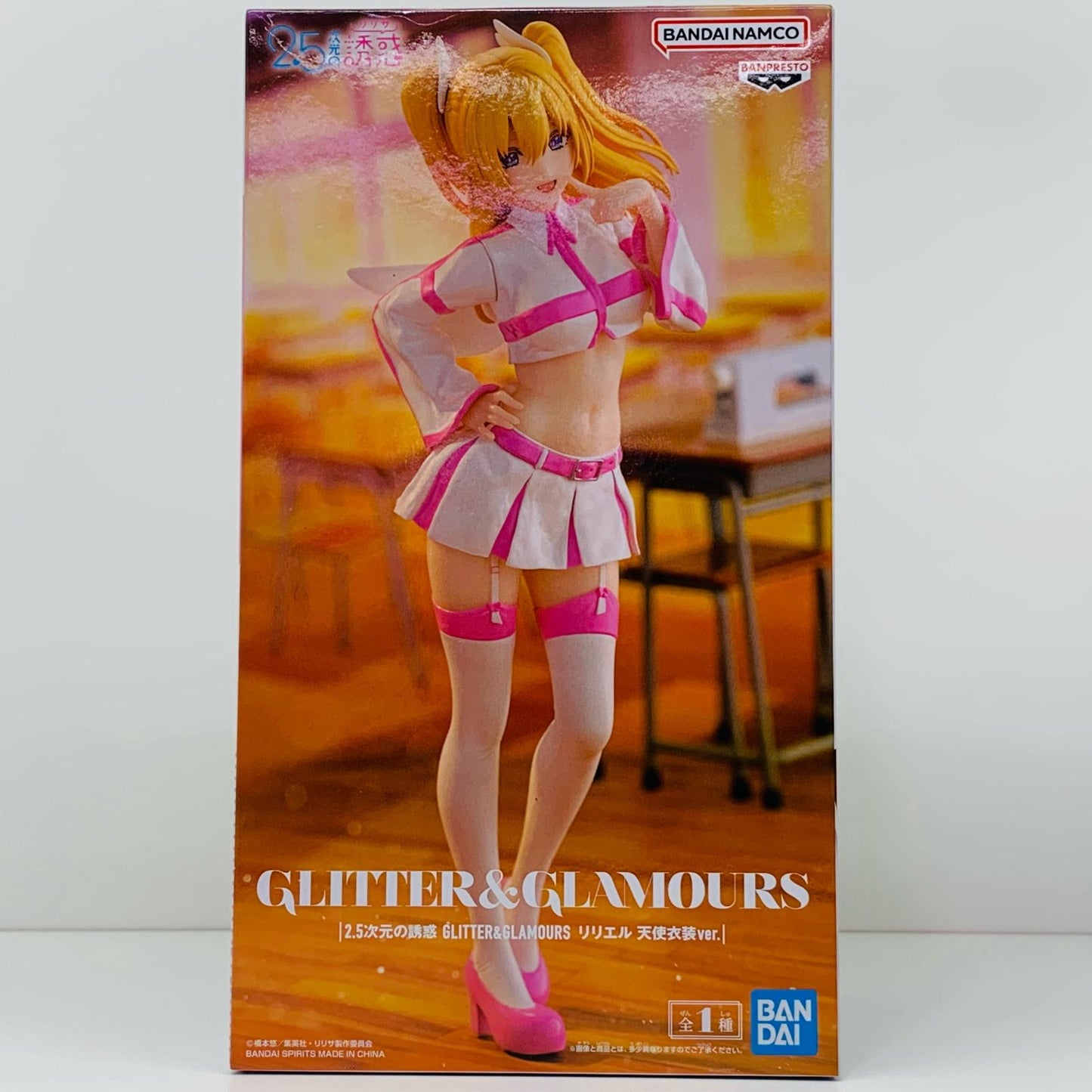 【中古】 リリエル天使衣装ver.GLITTER&GLAMOURS「2.5次元の誘惑」【フィギュア】【飾磨店】