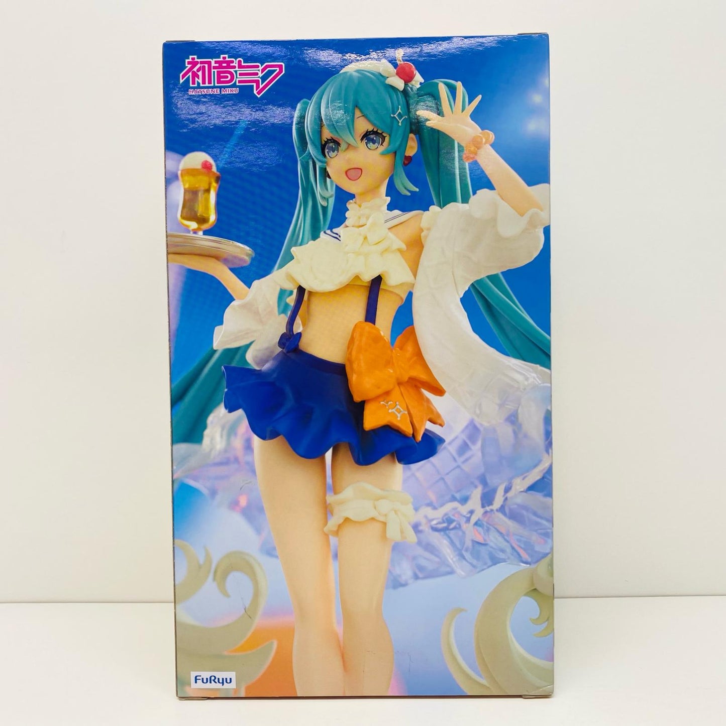 【中古】 初音ミク-トロピカルジュースver.-Exc∞dCreativeFigureSweetSweets「初音ミク」【フィギュア】