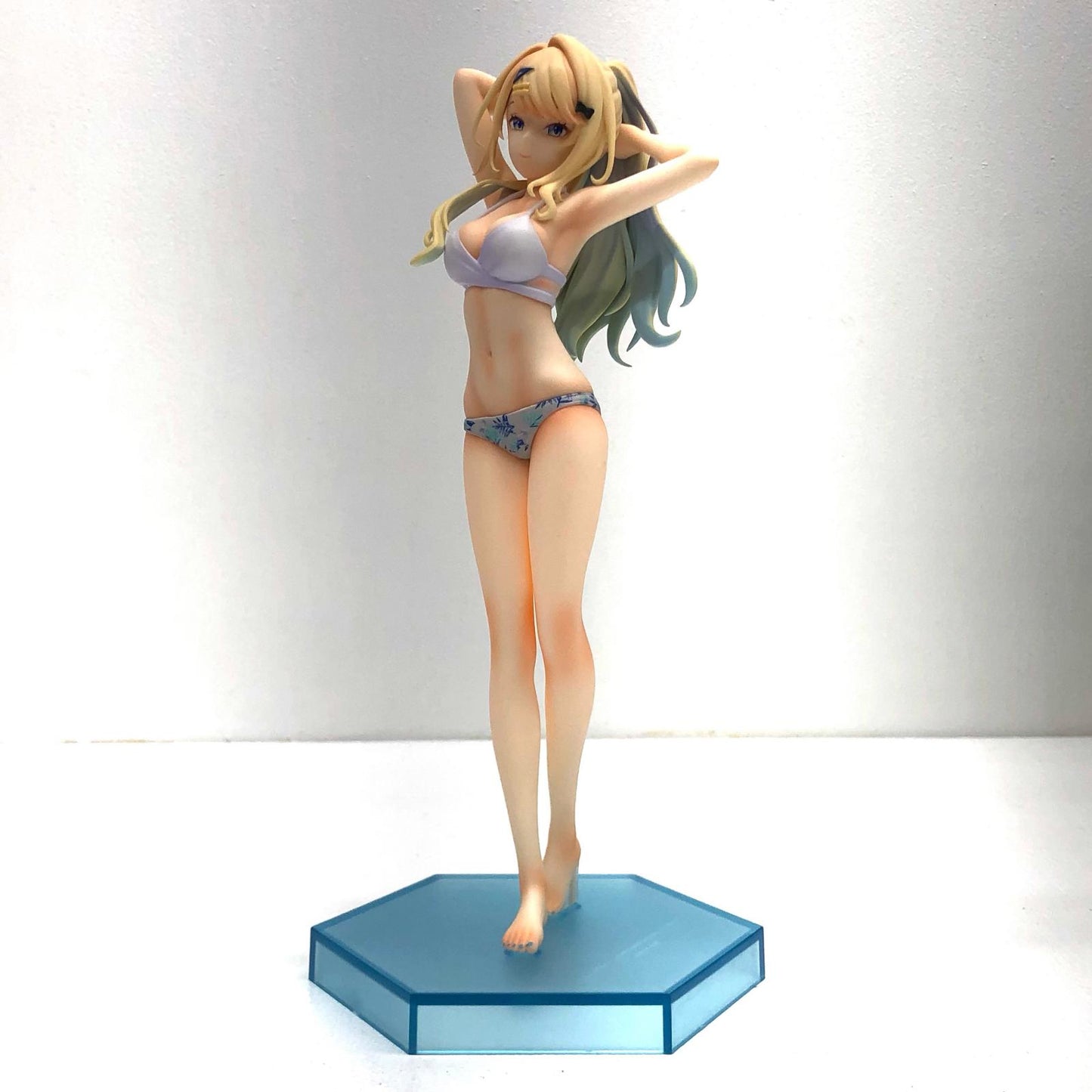 【中古】 白河月愛-1/7スケールフィギュア「経験済みなキミと、経験ゼロなオレが、お付き合いする話。」【フィギュア】【飾磨店】