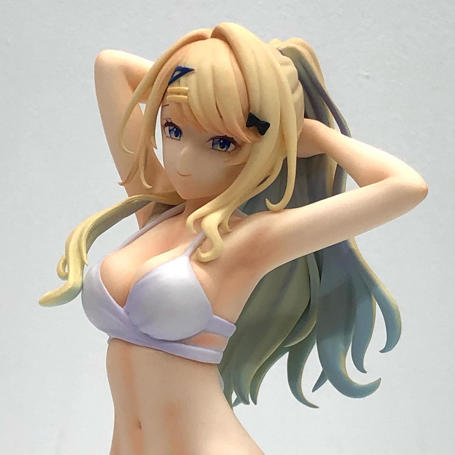 【中古】 白河月愛-1/7スケールフィギュア「経験済みなキミと、経験ゼロなオレが、お付き合いする話。」【フィギュア】【飾磨店】