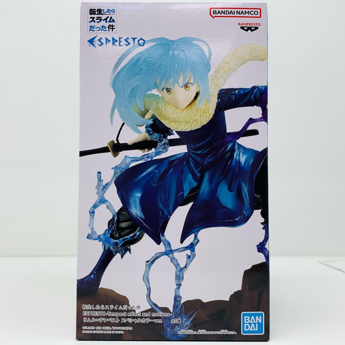 【中古】 リムル=テンペスト-スペシャルカラーver.-Tempesteffectandmotions-ESPRESTO「転生したらスライムだった件」【フィギュア】