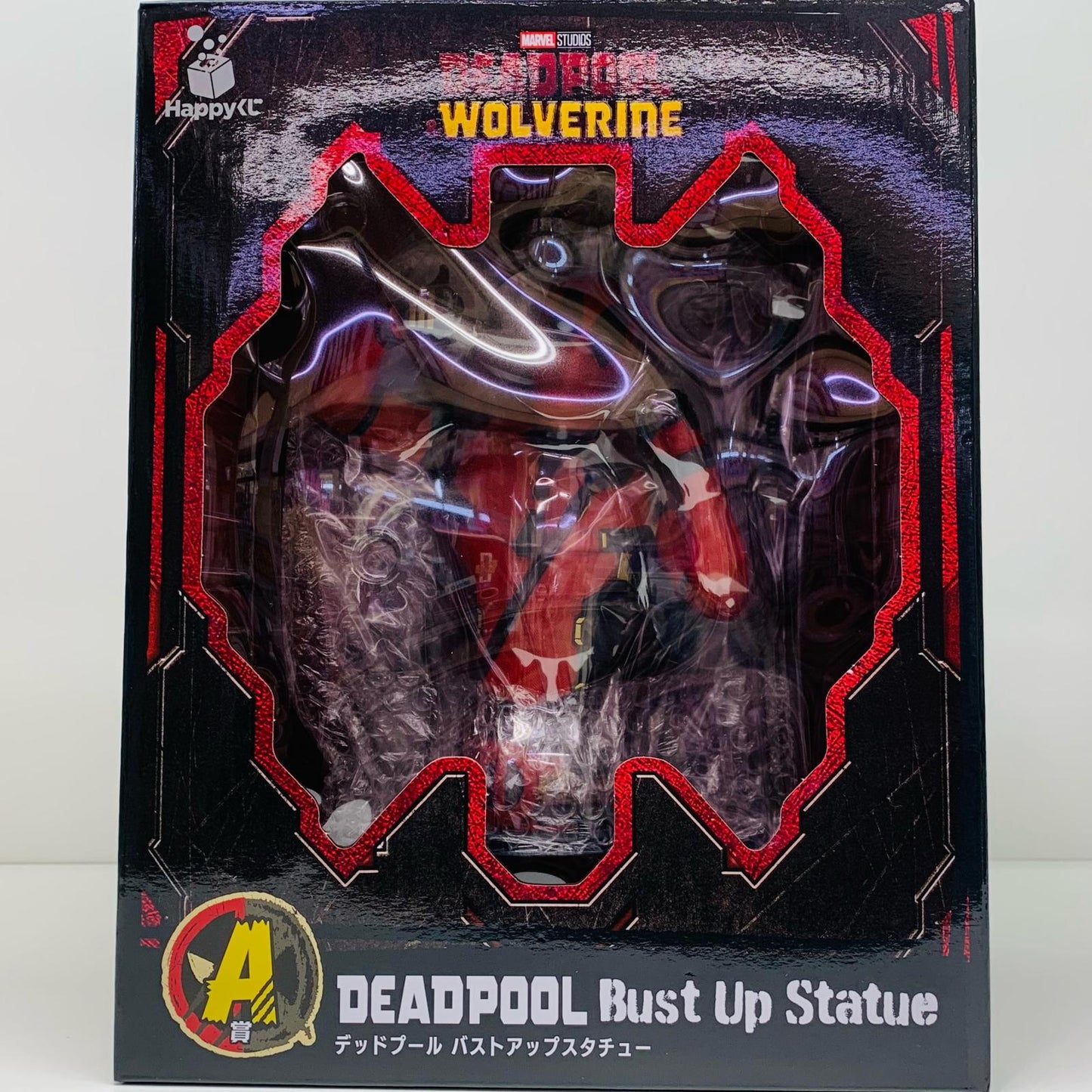 【中古】 A賞デッドプール-バストアップスタチュー「HappyくじMARVEL『デッドプール&ウルヴァリン』」【フィギュア】【飾磨店】