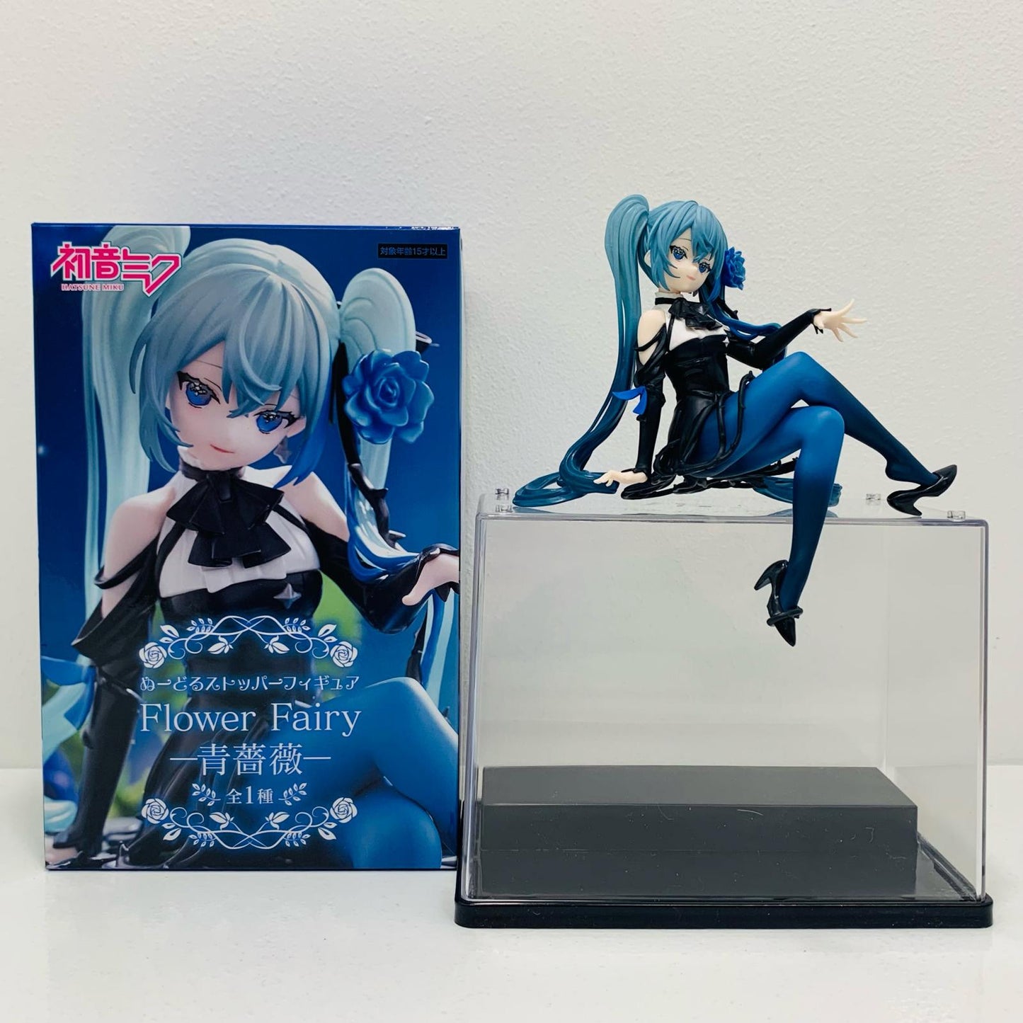 【中古】 初音ミク-FlowerFairy-青薔薇-ぬーどるストッパーフィギュア「初音ミク」【フィギュア】【飾磨店】