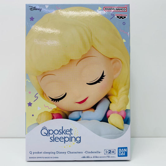 【中古】 シンデレラB(クッションブルー)QposketsleepingDisneyCharacters-Cinderella-「シンデレラ」【フィギュア】【飾磨店】