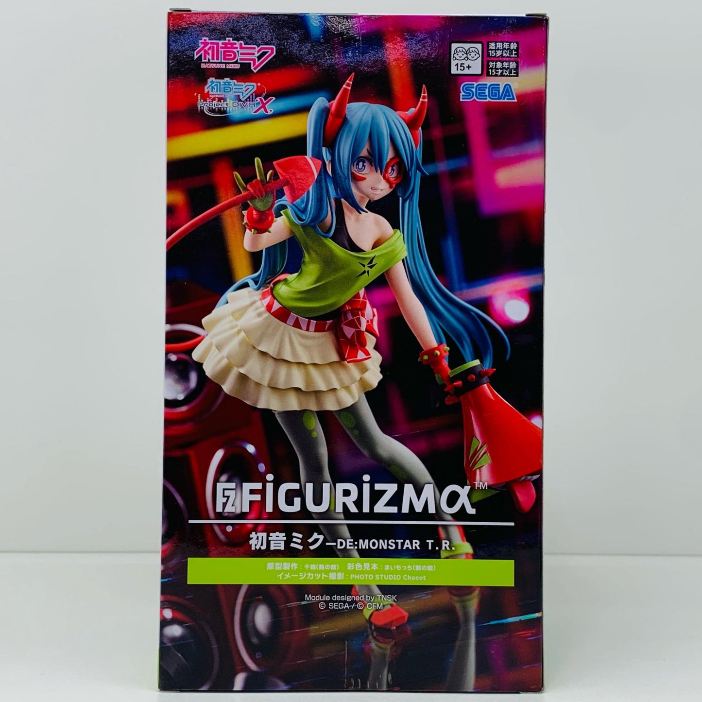 【中古】 初音ミク-DE:MONSTART.R.-FIGURIZMα「初音ミク-ProjectDIVA-X」【フィギュア】【飾磨店】