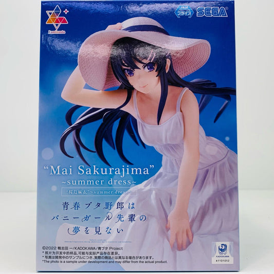 【中古】 桜島麻衣~summerdress~Luminasta「青春ブタ野郎はバニーガール先輩の夢を見ない」【フィギュア】【飾磨店】