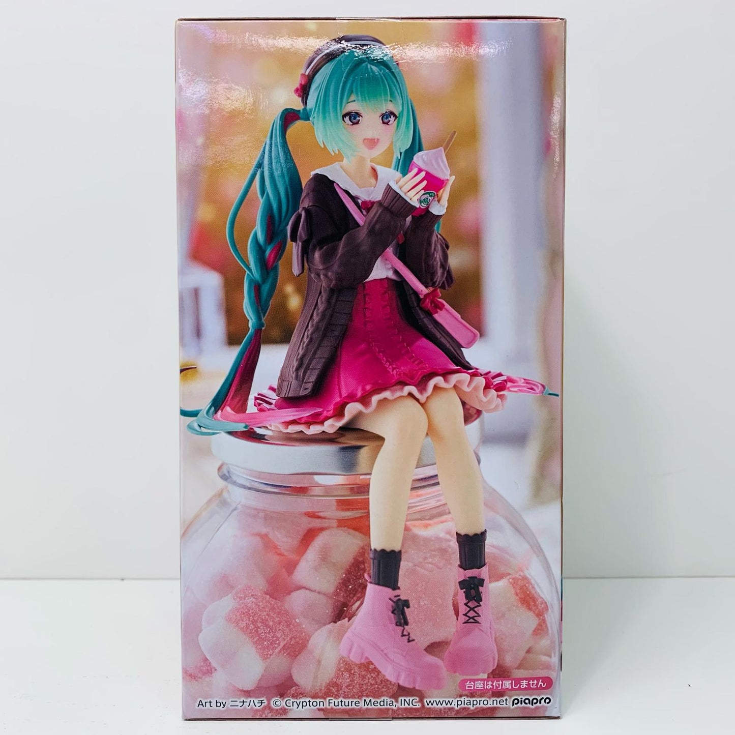 【中古】 初音ミク-オータムデート・ピンクver.-ぬーどるストッパーフィギュア「初音ミク」【フィギュア】