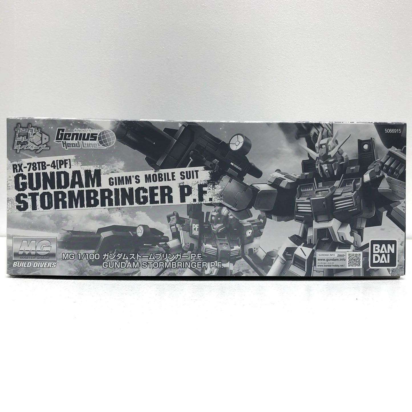 【中古】 ガンダムビルドダイバーズGIMM&BALL’sWorldChallenge プラモデル ガンダムストームブリンガーP.F. MG プレミアムバンダイ限定 1/100【加古川物流】