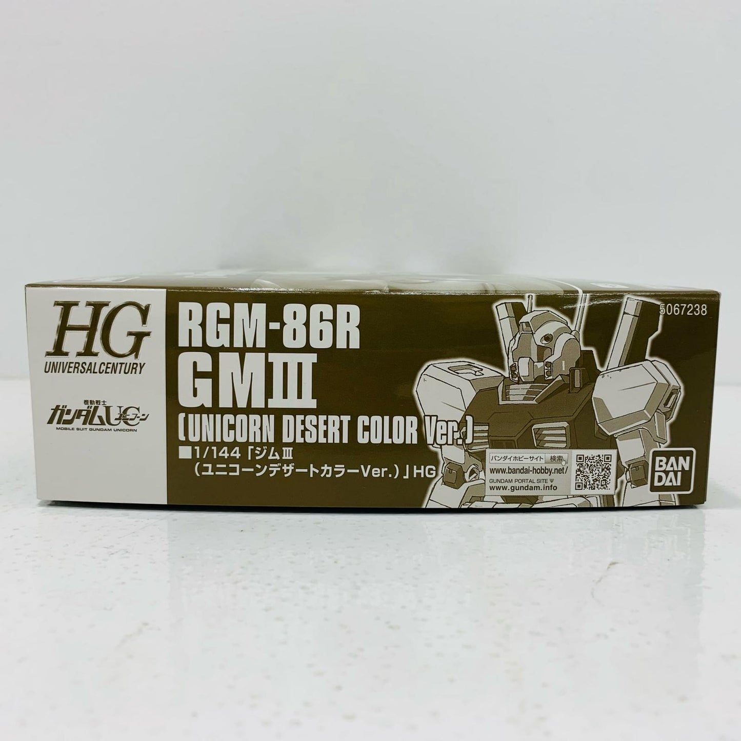 【中古】 1/144HGUCRGM-86RジムIII(ユニコーンデザートカラーVer.)「機動戦士ガンダムUC」プレミアムバンダイ限定【飾磨店】