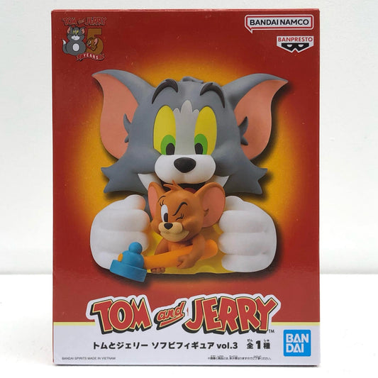 【中古】 トム&ジェリー・ソフビフィギュアvol.3「トムとジェリー」【フィギュア】【加古川物流】