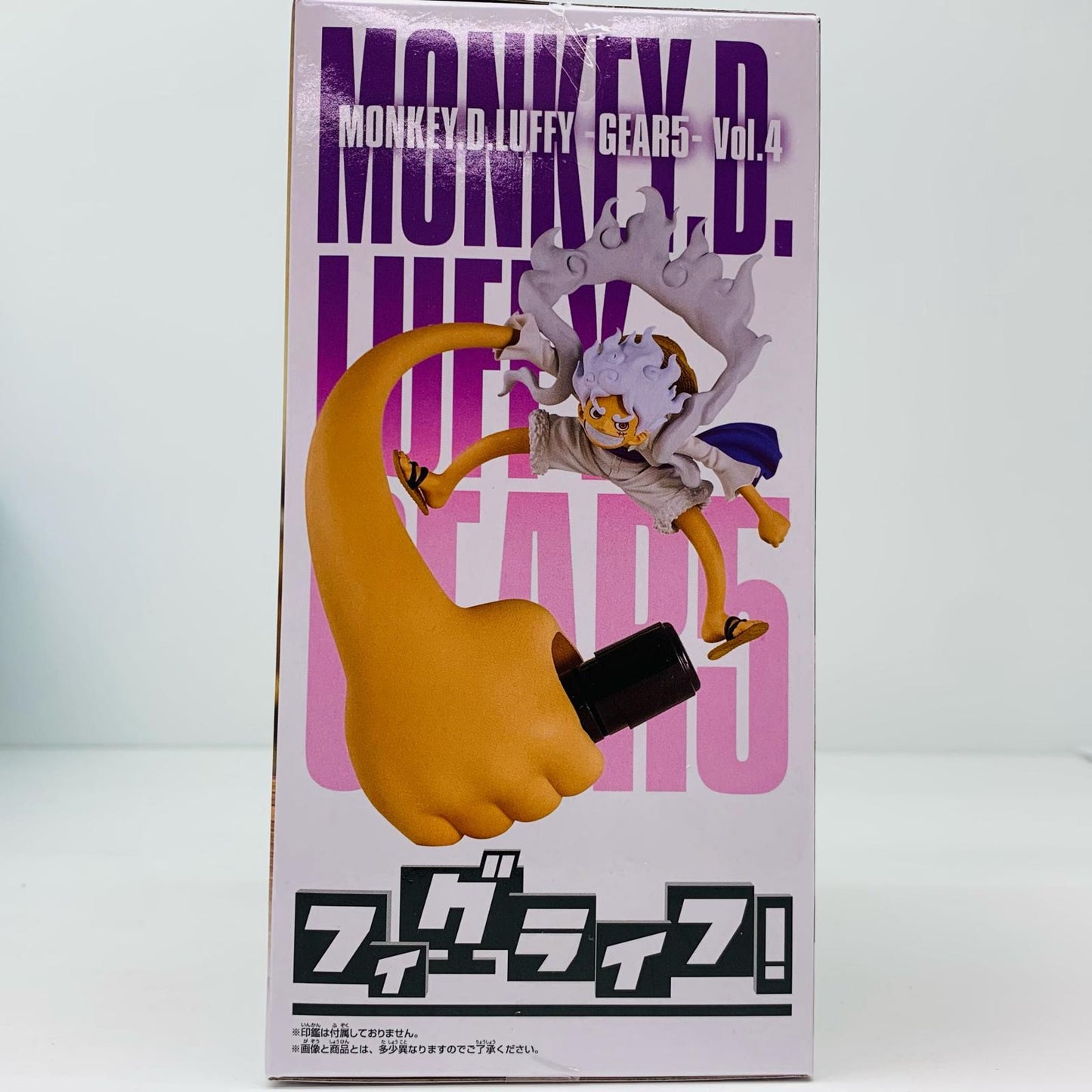 【中古】 ルフィ-ギア5-vol.4-フィグライフ!「ワンピース」【フィギュア】