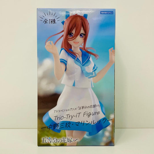 【中古】 中野三玖・マリンルック-Trio-Try-iTFigure「五等分の花嫁∽」【フィギュア】