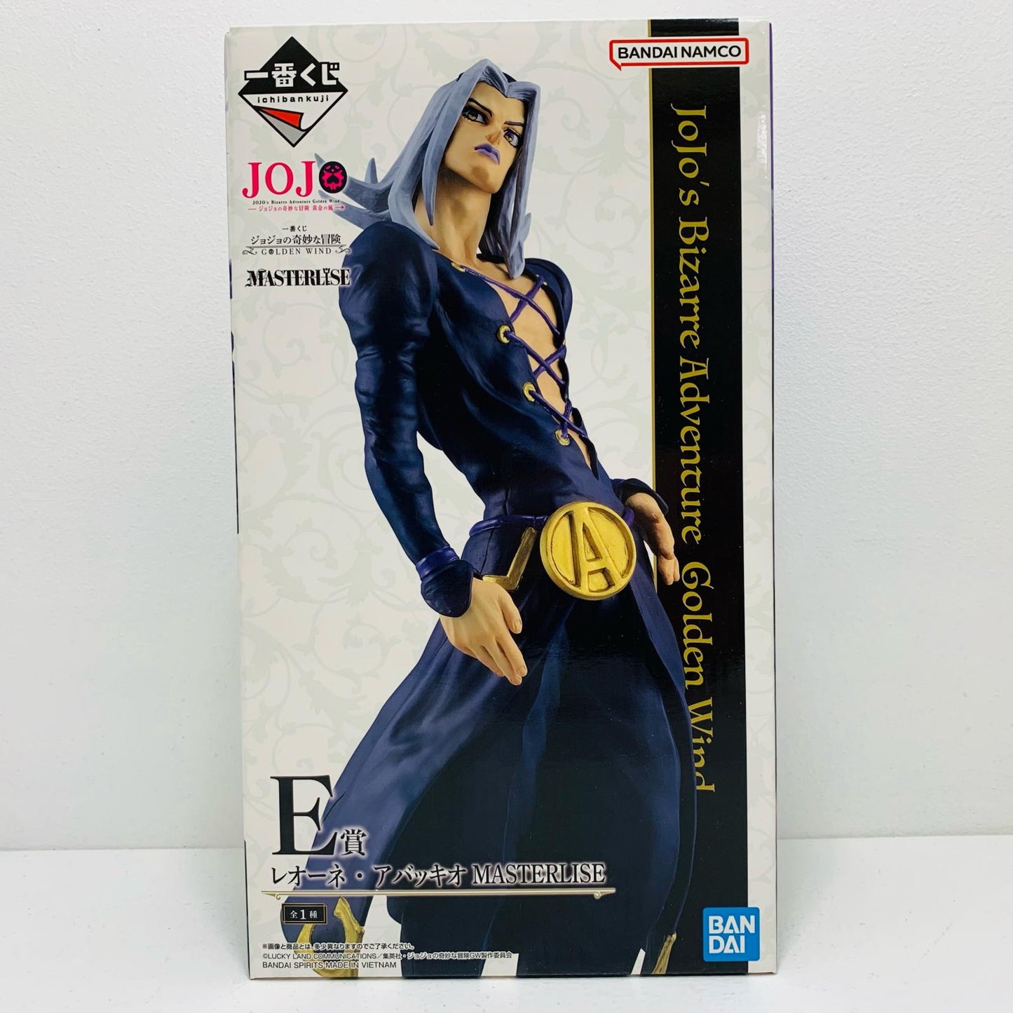 【中古】 E賞レオーネ・アバッキオ-MASTERLISE「GOLDENWIND/一番くじジョジョの奇妙な冒険」【フィギュア】