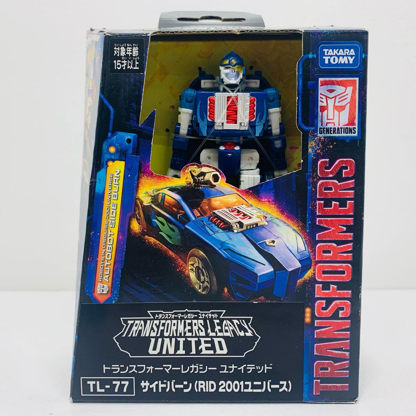 【中古】 TL-77サイドバーン(RID2001ユニバース)「トランスフォーマーレガシーユナイテッド」【フィギュア】