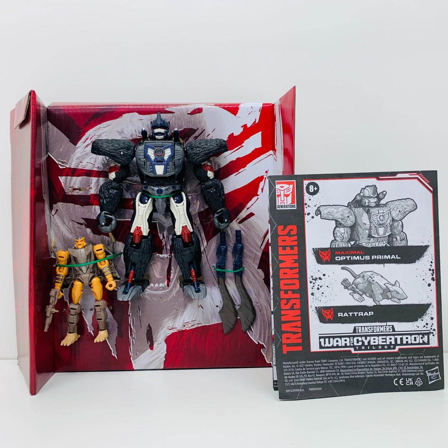 【中古】 WFC-19オプティマスプライマルwithラットトラップ「トランスフォーマーウォーフォーサイバトロン」TFジェネレーションズ【フィギュア】【飾磨店】