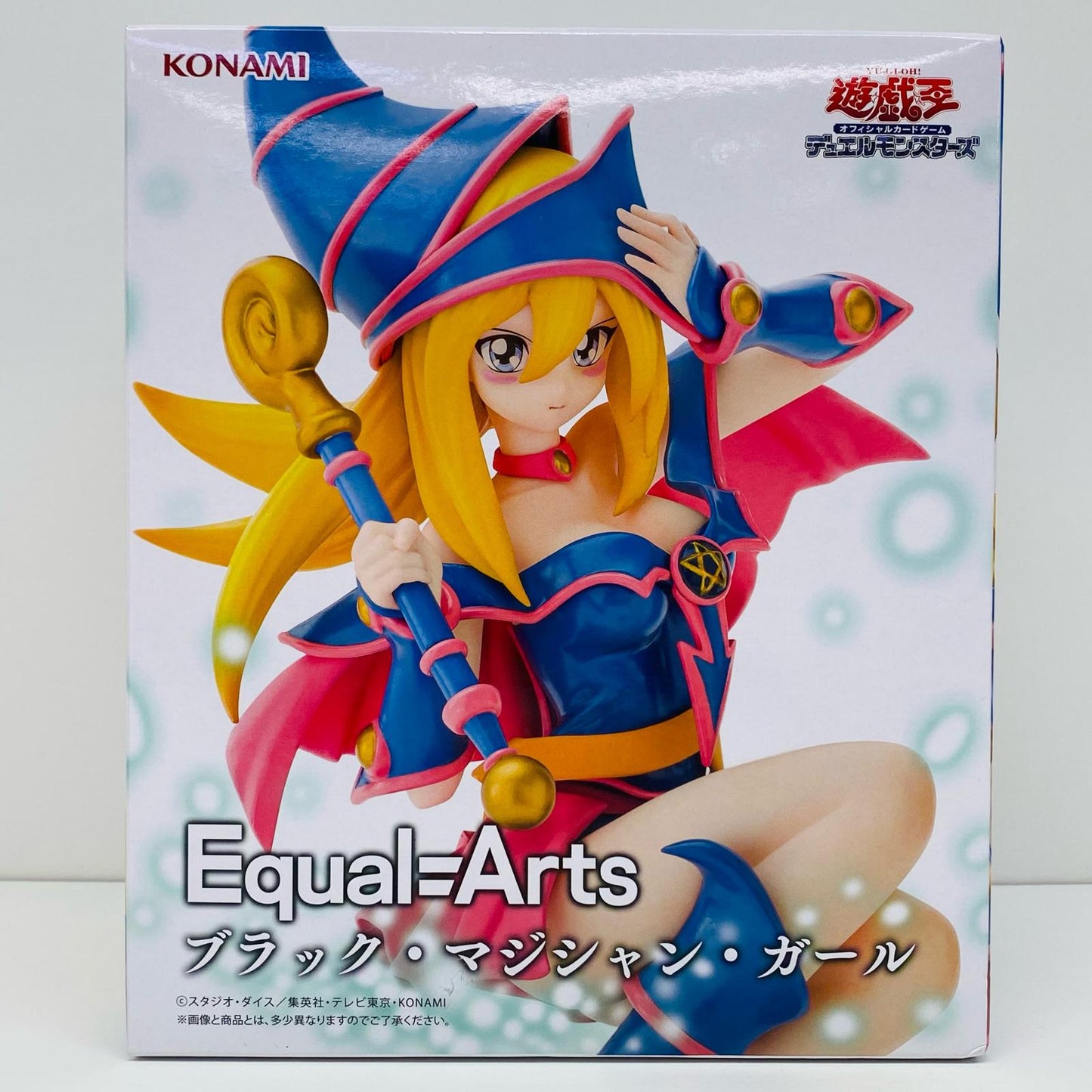 【中古】 ブラック・マジシャン・ガール-EqualArts「遊戯王カードゲーム」【フィギュア】