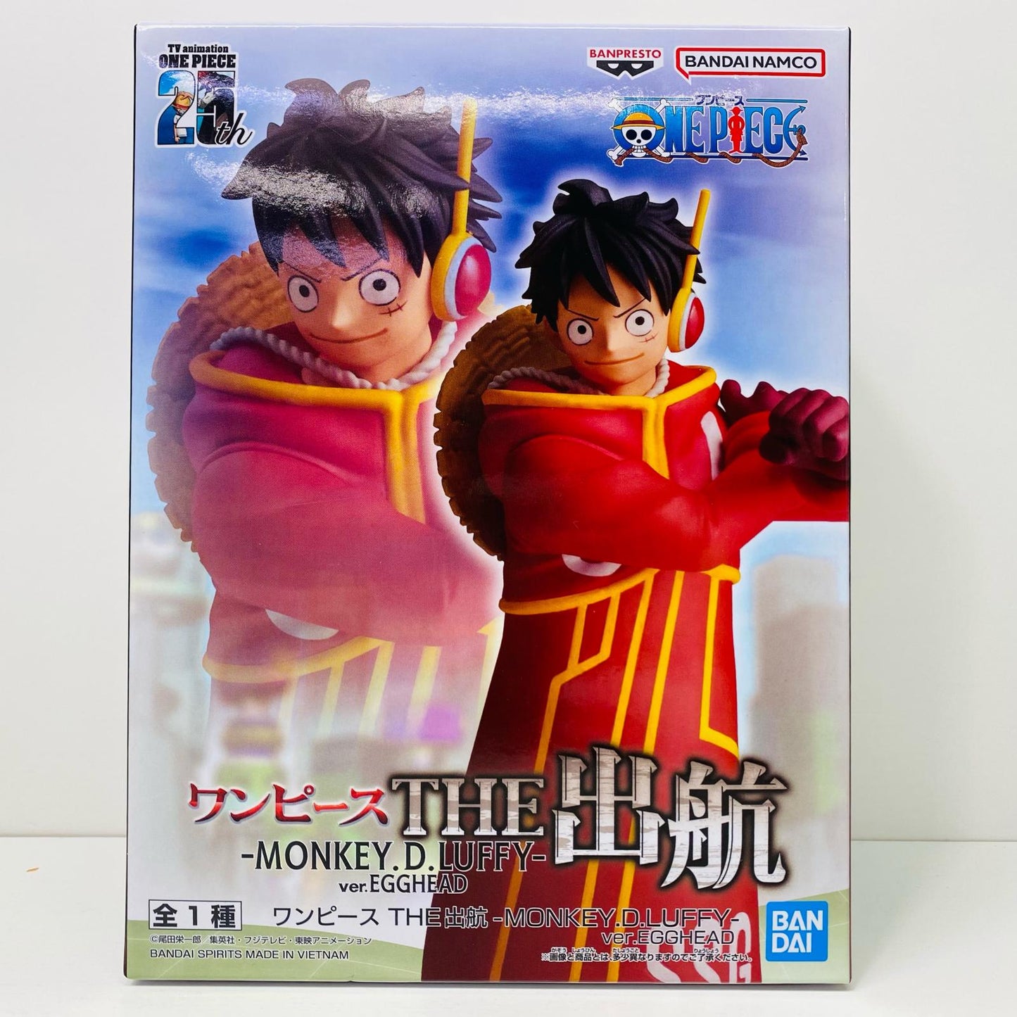 【中古】 ルフィ-ver.EGGHEAD-THE出航「ワンピース」【フィギュア】