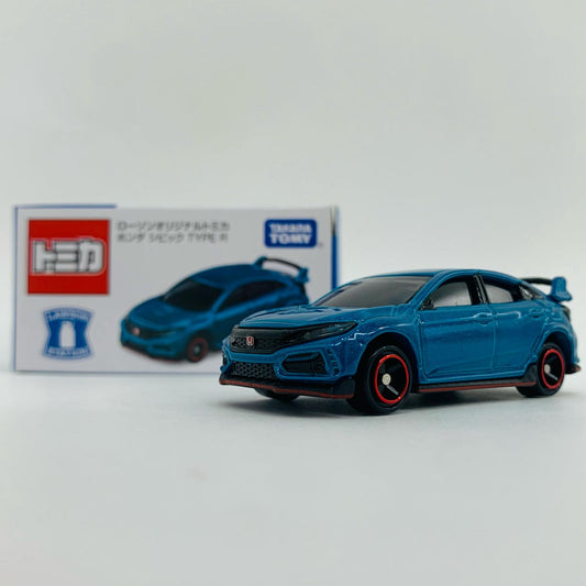 【中古】 ホンダ シビック TYPE R(エメラルドグリーン) 「トミカ」 ローソン オリジナル【飾磨店】