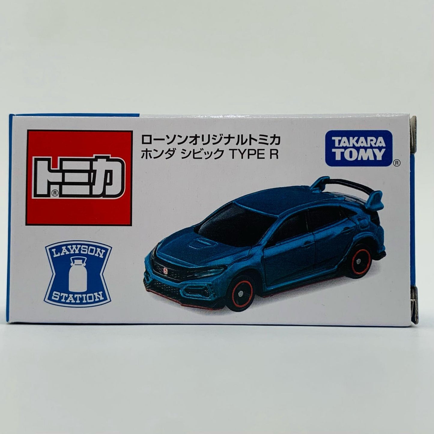 【中古】 ホンダ シビック TYPE R(エメラルドグリーン) 「トミカ」 ローソン オリジナル【飾磨店】