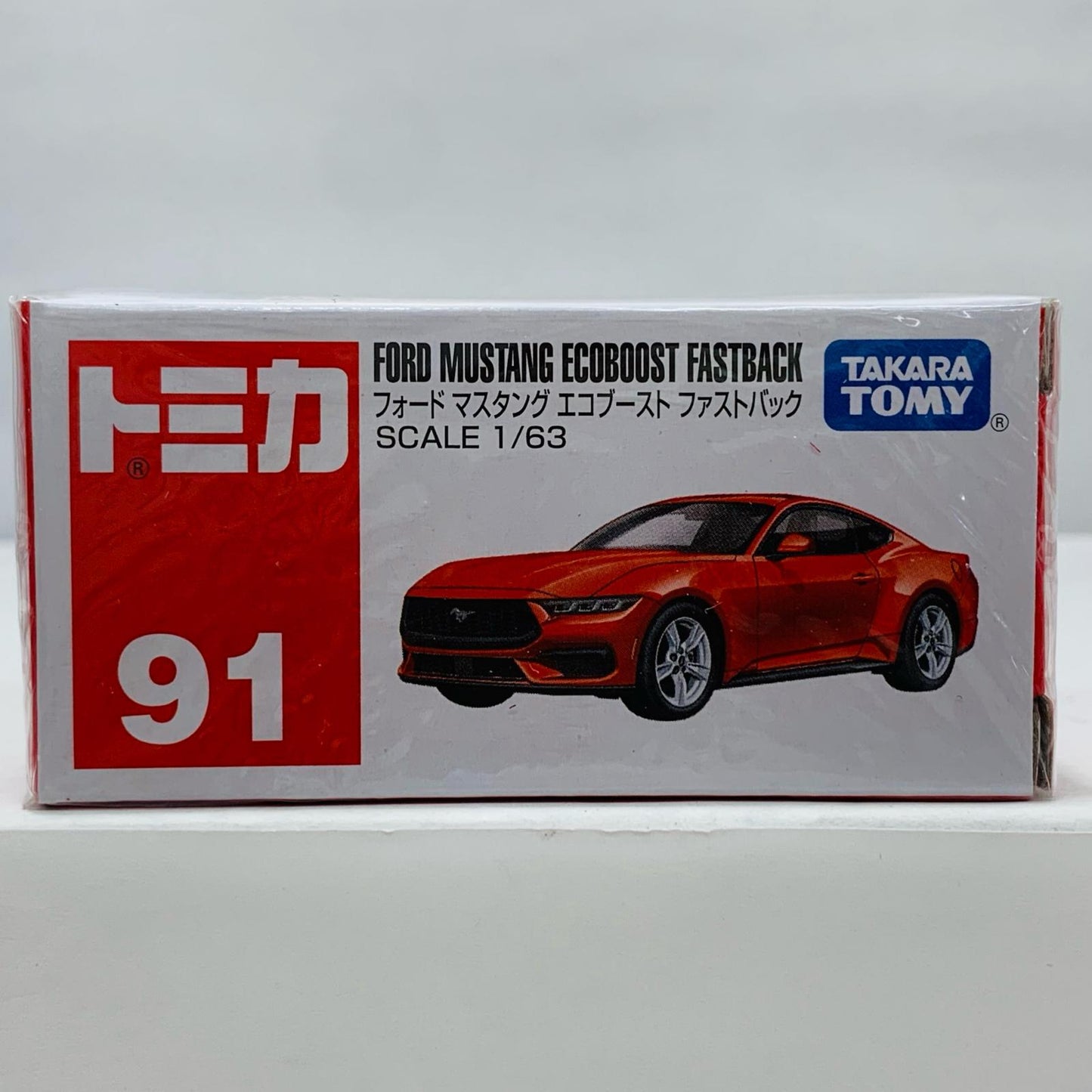 【中古】 フォード マスタング エコブースト ファストバック 「トミカ No.91」【飾磨店】