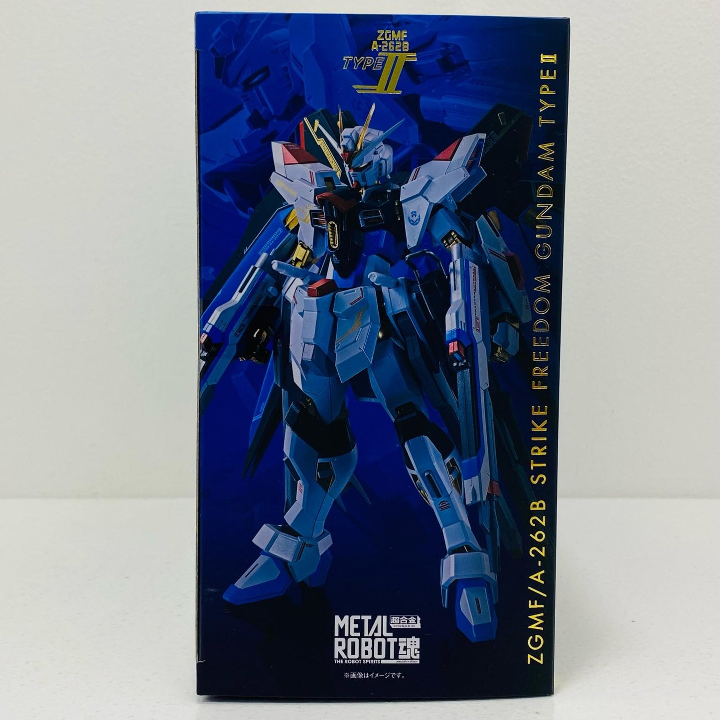 【中古】 METALROBOT魂<SIDEMS>ストライクフリーダムガンダム弐式「機動戦士ガンダムSEEDFREEDOM」魂ウェブ商店限定【フィギュア】【飾磨店】