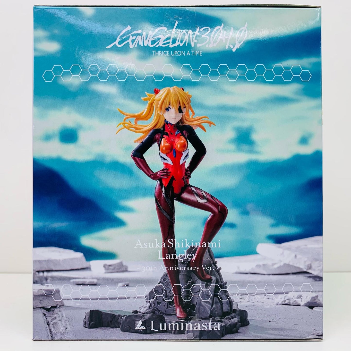 【中古】 式波・アスカ・ラングレー~30thAnniversaryVer.~ヴィネッティアムLuminasta「シン・エヴァンゲリオン劇場版」【フィギュア】【飾磨店】
