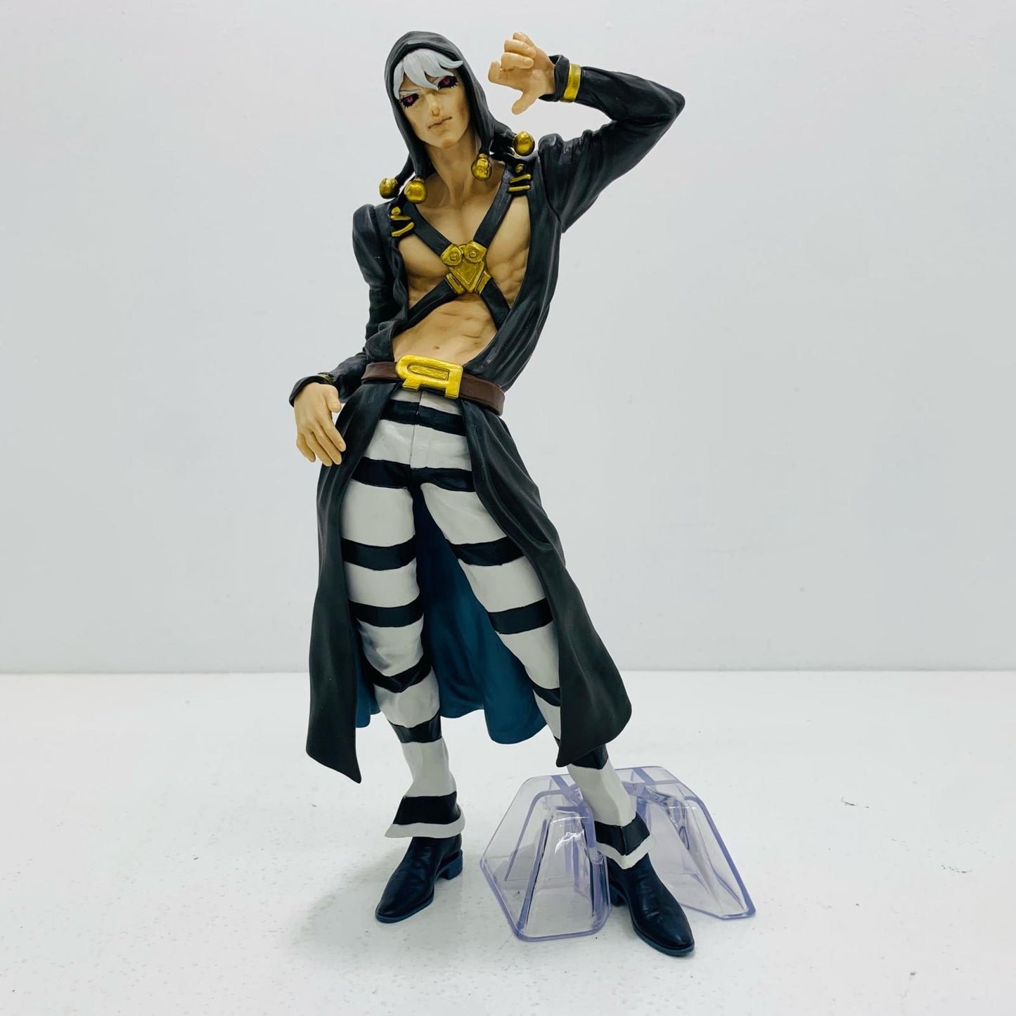【中古】 A賞リゾット・ネエロ-MASTERLISE「HITMANTEAM/一番くじジョジョの奇妙な冒険GOLDENWIND」 ジョジョの奇妙な冒険 フィギュア リゾット・ネエロ 一番くじ HITMANTEAM A賞 MASTERLISE【フィギュア】【飾磨店】