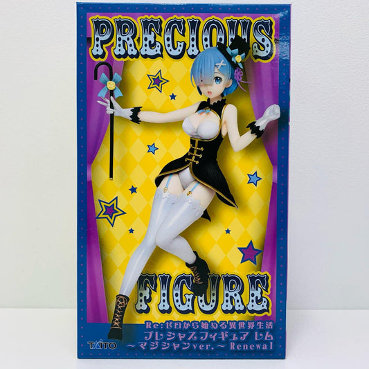 【中古】 レム~マジシャンver.~Renewal-プレシャスフィギュア「Re:ゼロから始める異世界生活」【フィギュア】【飾磨店】