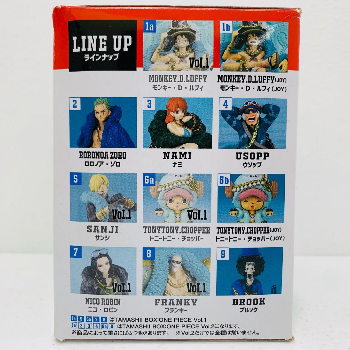 フィギュア モンキー・D・ルフィ(JOY)「TAMASHIIBOXONEPIECEVol.2」 モンキー・D・ルフィ TAMASHII BOX ONEPIECE Vol.2【フィギュア】