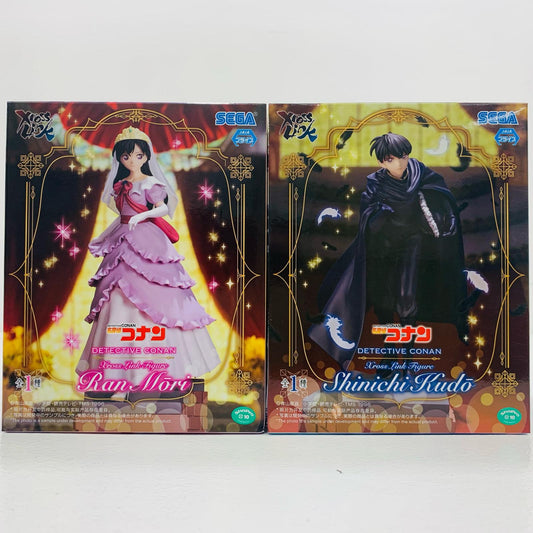 【中古】 2体セット(工藤新一&毛利蘭)-XrossLinkフィギュア「名探偵コナン」【フィギュア】