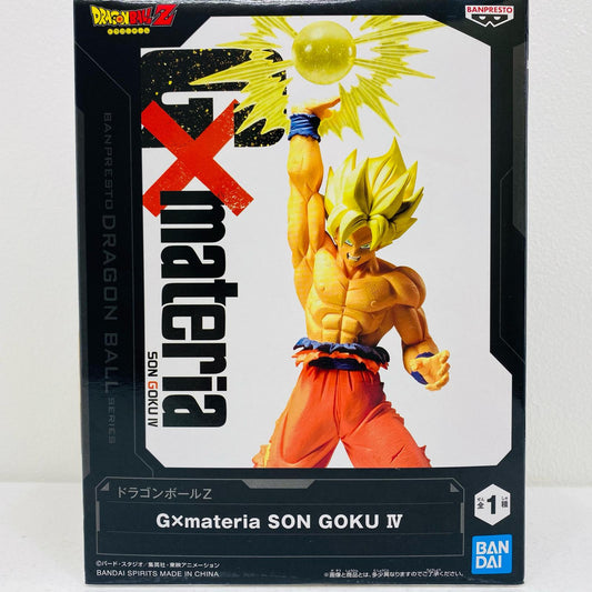 【中古】 超サイヤ人孫悟空-G×materia~SONGOKU4~「ドラゴンボールZ」【フィギュア】