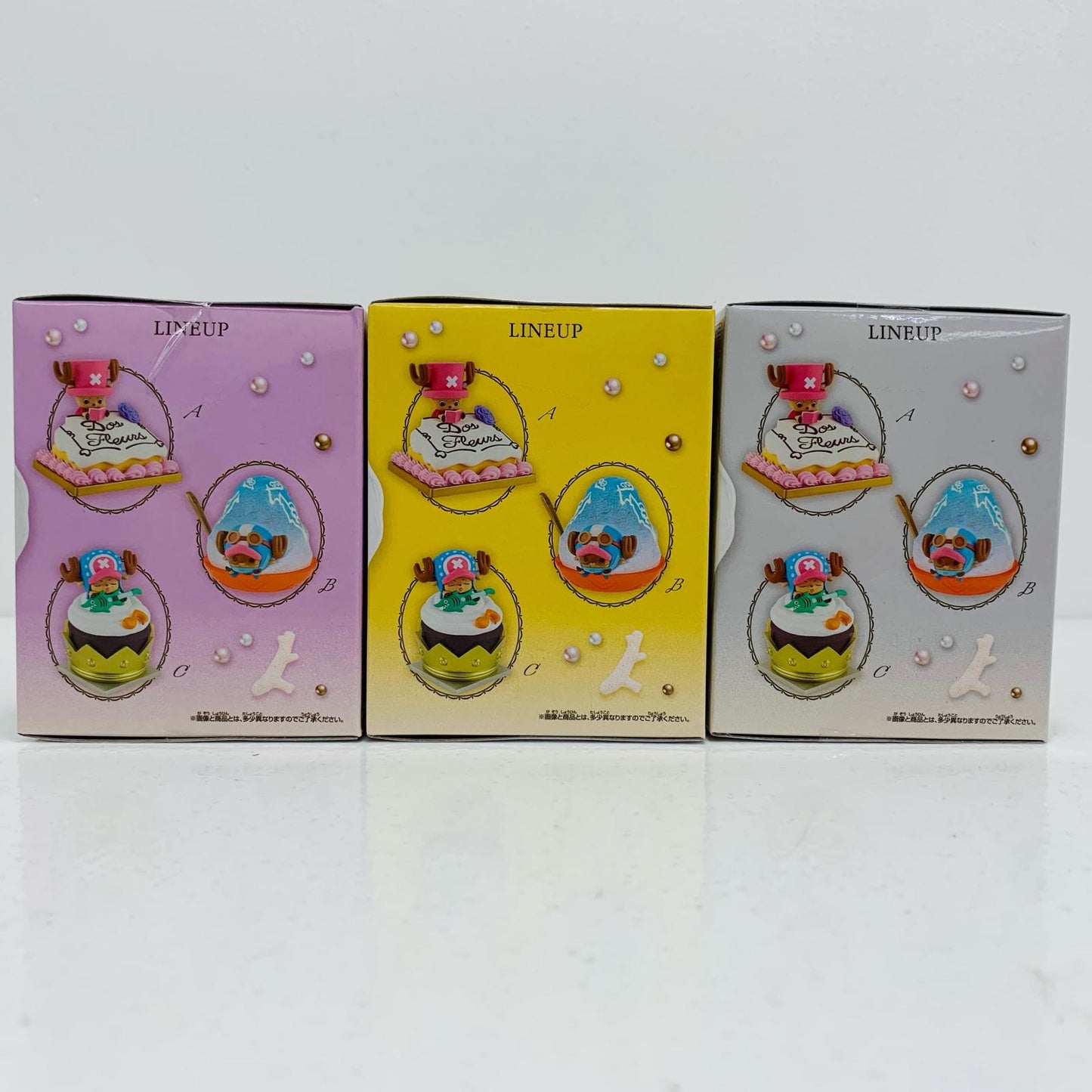 全3種セット-チョッパー-Paldolcecollectionvol.3「ワンピース」【フィギュア】