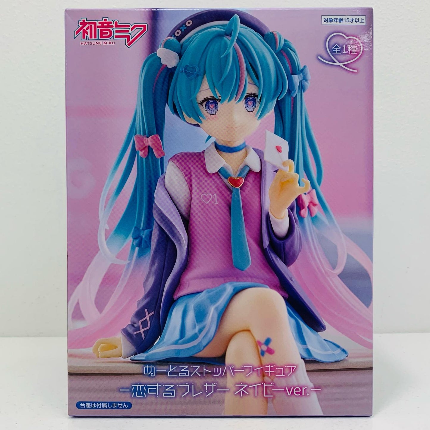 【中古】 初音ミク-恋するブレザー・ネイビーver.-ぬーどるストッパーフィギュア「初音ミク」【フィギュア】