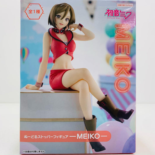 【中古】 MEIKO-ぬーどるストッパーフィギュア「初音ミク」【フィギュア】
