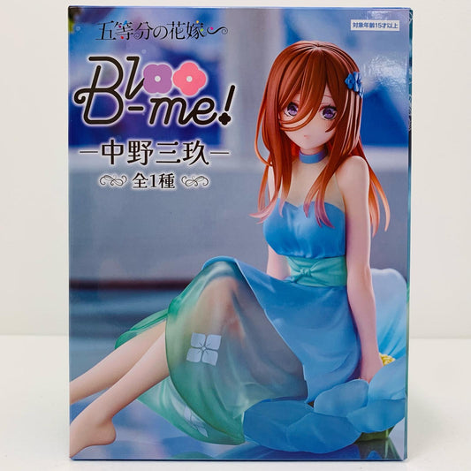 【中古】 中野三玖-Bloo-me!「五等分の花嫁∽」【フィギュア】