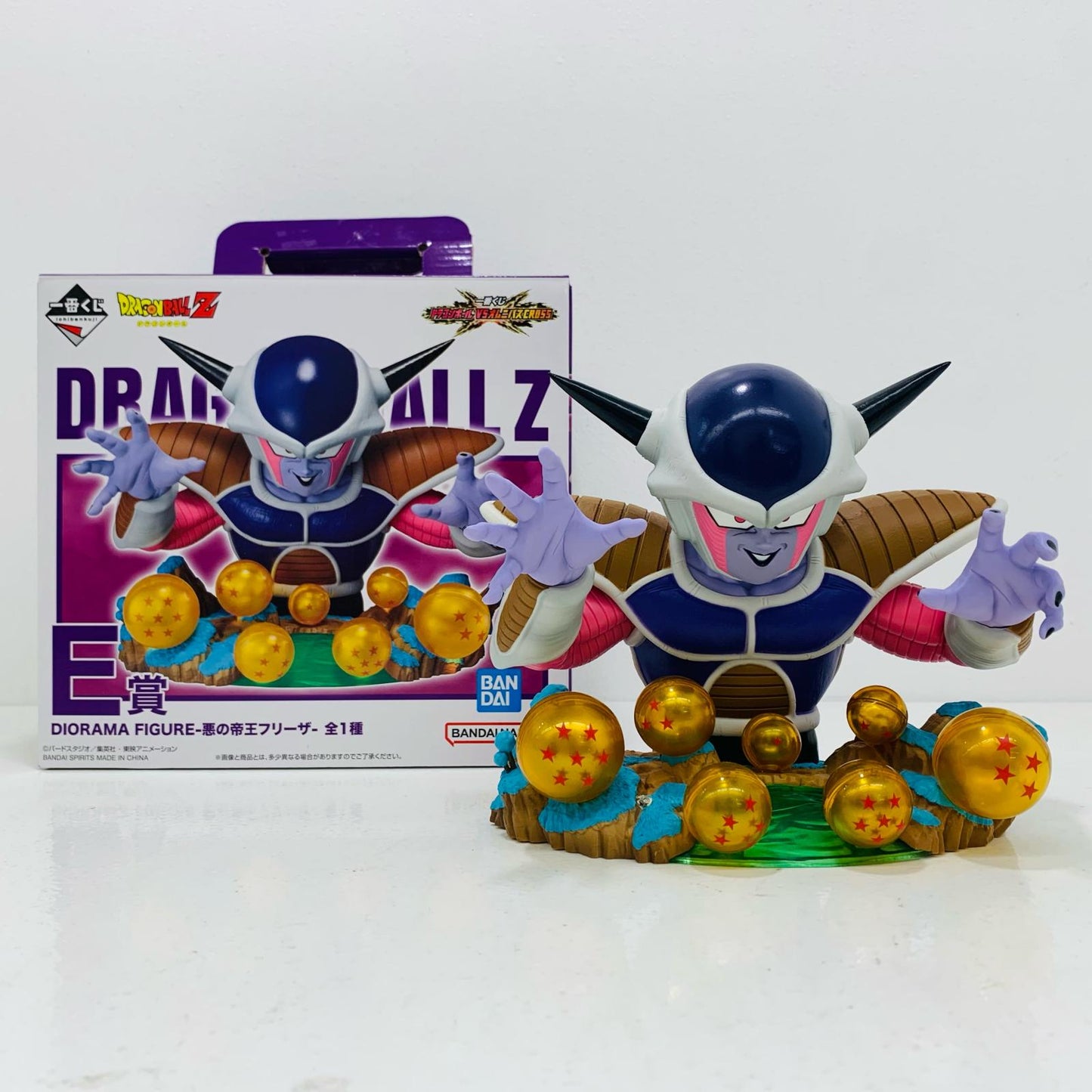 【中古】 E賞DIORAMAFIGURE-悪の帝王フリーザ-「VSオムニバスCROSS/一番くじドラゴンボール」 ドラゴンボール フィギュア 悪の帝王フリーザ 一番くじ VSオムニバスCROSS E賞 DIORAMAFIGURE【フィギュア】【飾磨店】