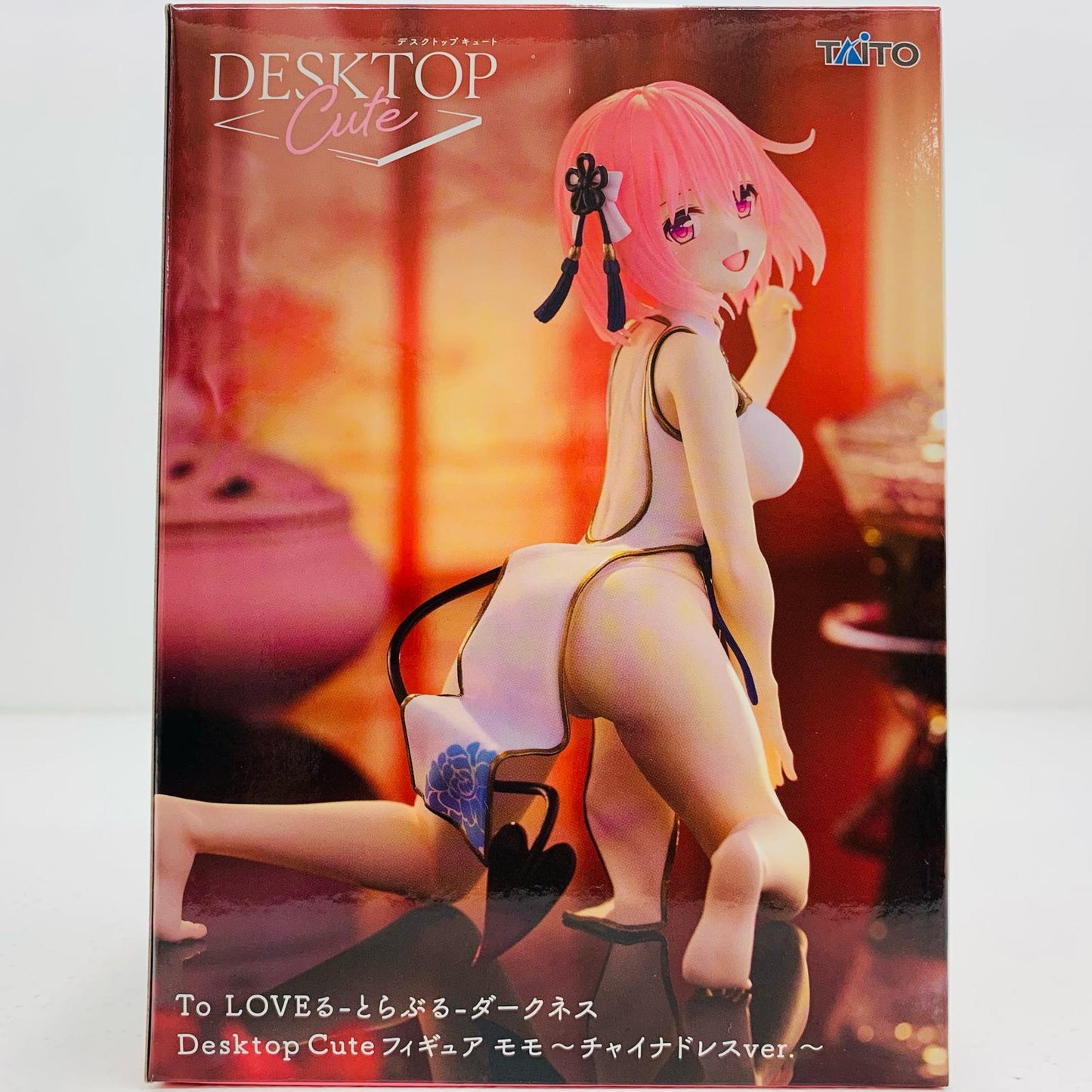 【中古】 モモ~チャイナドレスver.~DesktopCuteフィギュア「ToLOVEる-とらぶる-ダークネス」 とらぶる フィギュア モモ Desktop Cute チャイナドレス ver. 451883600【フィギュア】【飾磨店】