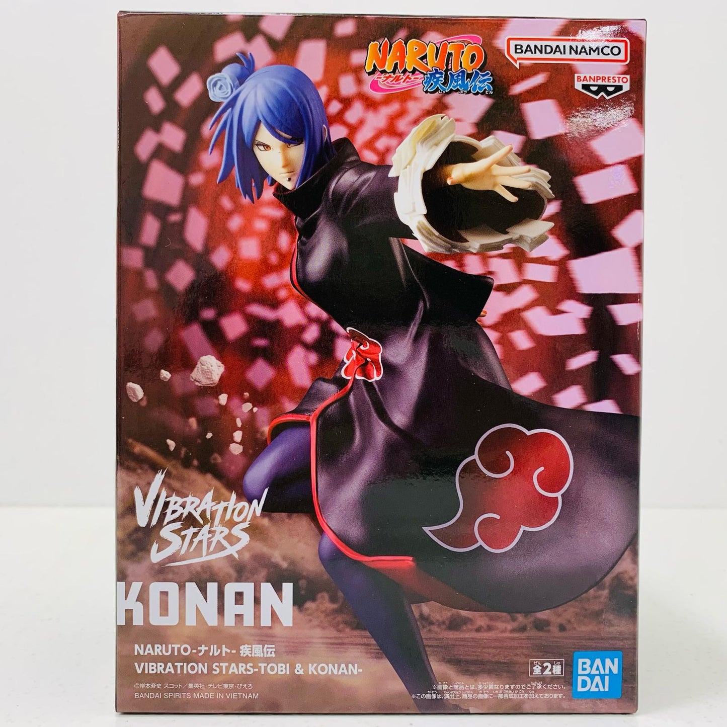 【中古】 小南-VIBRATIONSTARS-TOBI&KONAN-「NARUTO-ナルト-疾風伝」 ナルト フィギュア 小南 VIBRATION STARS 2750801【フィギュア】【飾磨店】