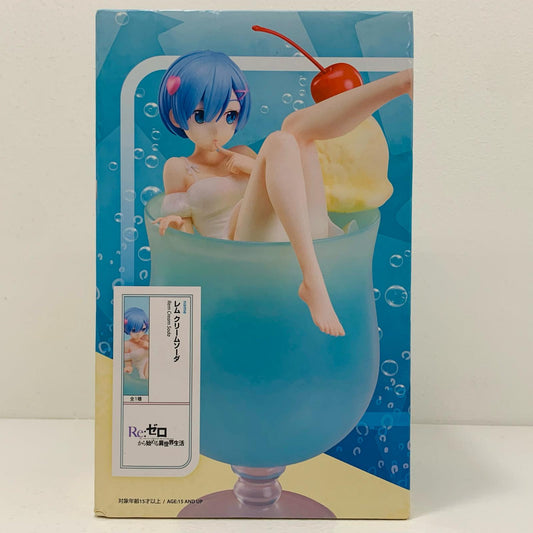 【中古】 レム~クリームソーダ~1/7スケールフィギュア「Re:ゼロから始める異世界生活」【フィギュア】