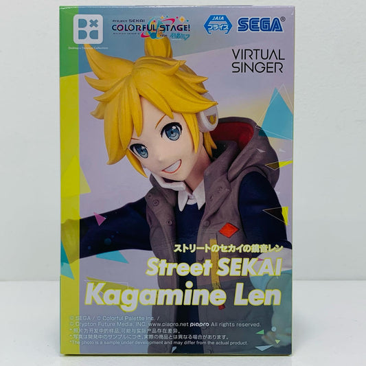 【中古】 ストリートのセカイの鏡音レン-Desktop×DecorateCollections「プロジェクトセカイカラフルステージ!feat.初音ミク」【フィギュア】