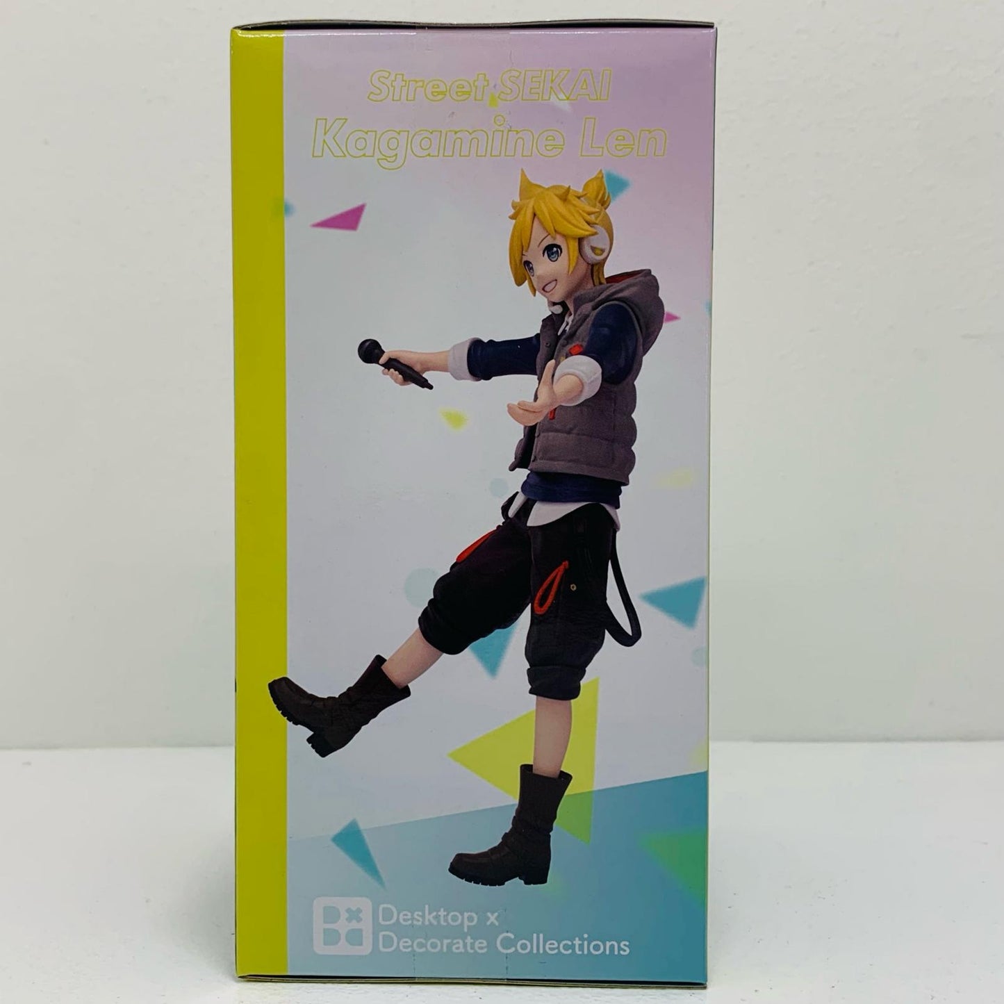【中古】 ストリートのセカイの鏡音レン-Desktop×DecorateCollections「プロジェクトセカイカラフルステージ!feat.初音ミク」【フィギュア】