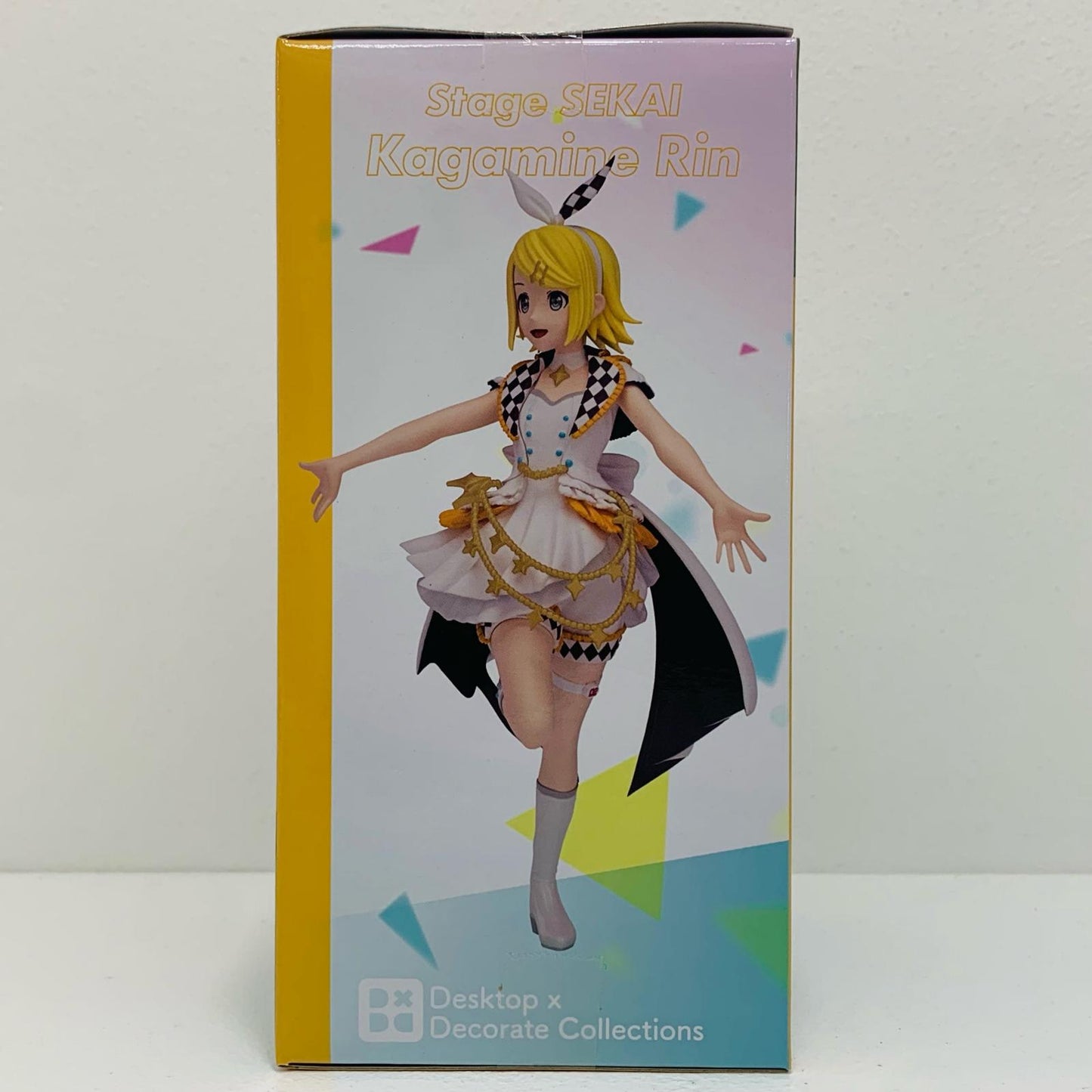 【中古】 ステージのセカイの鏡音リン-Desktop×DecorateCollections「プロジェクトセカイカラフルステージ!feat.初音ミク」【フィギュア】