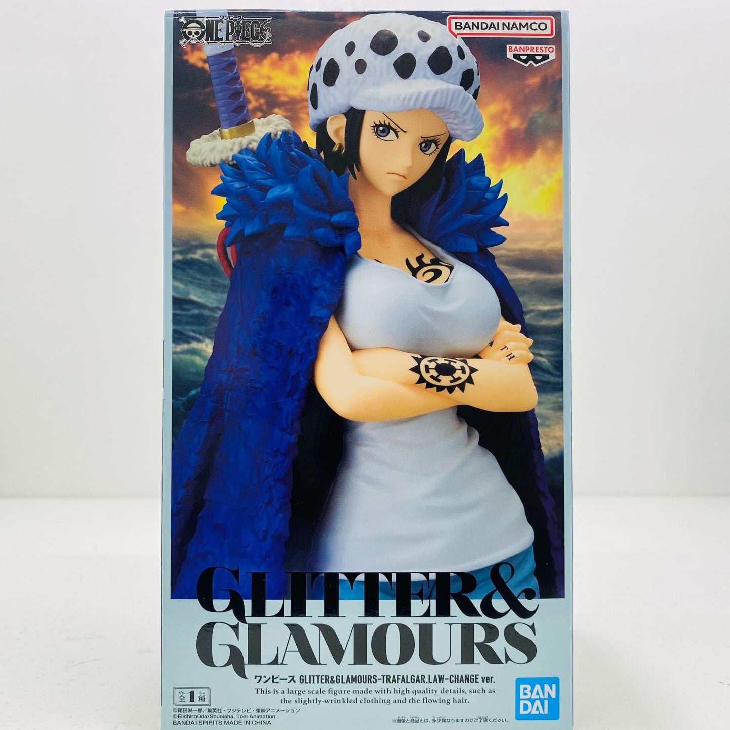 【中古】 トラファルガー・ローCHANGEver.-GLITTER&GLAMOURS「ワンピース」【フィギュア】