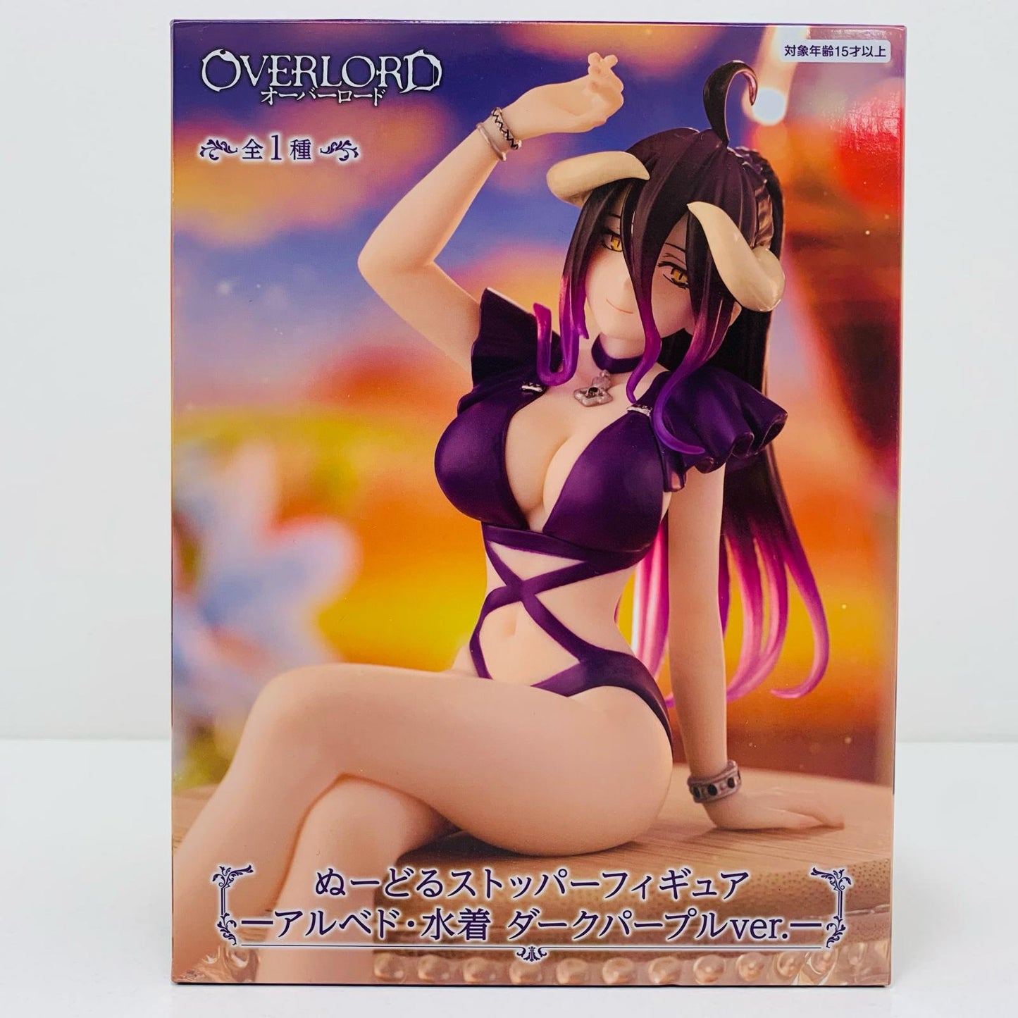 【中古】 アルベド・水着ダークパープルver.ぬーどるストッパーフィギュア「オーバーロード」【フィギュア】【飾磨店】