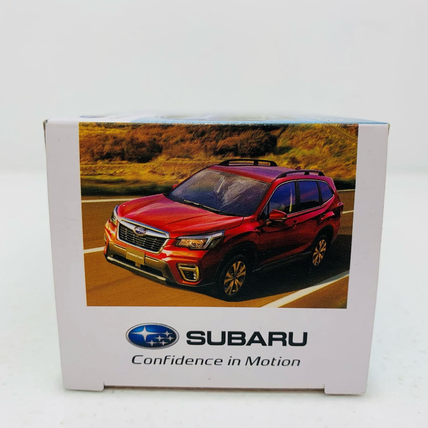 【中古】 スバル ニュー フォレスター(ホライゾンブルー・パール) EyeSight ぶつからないミニカー!?キャンペーン品