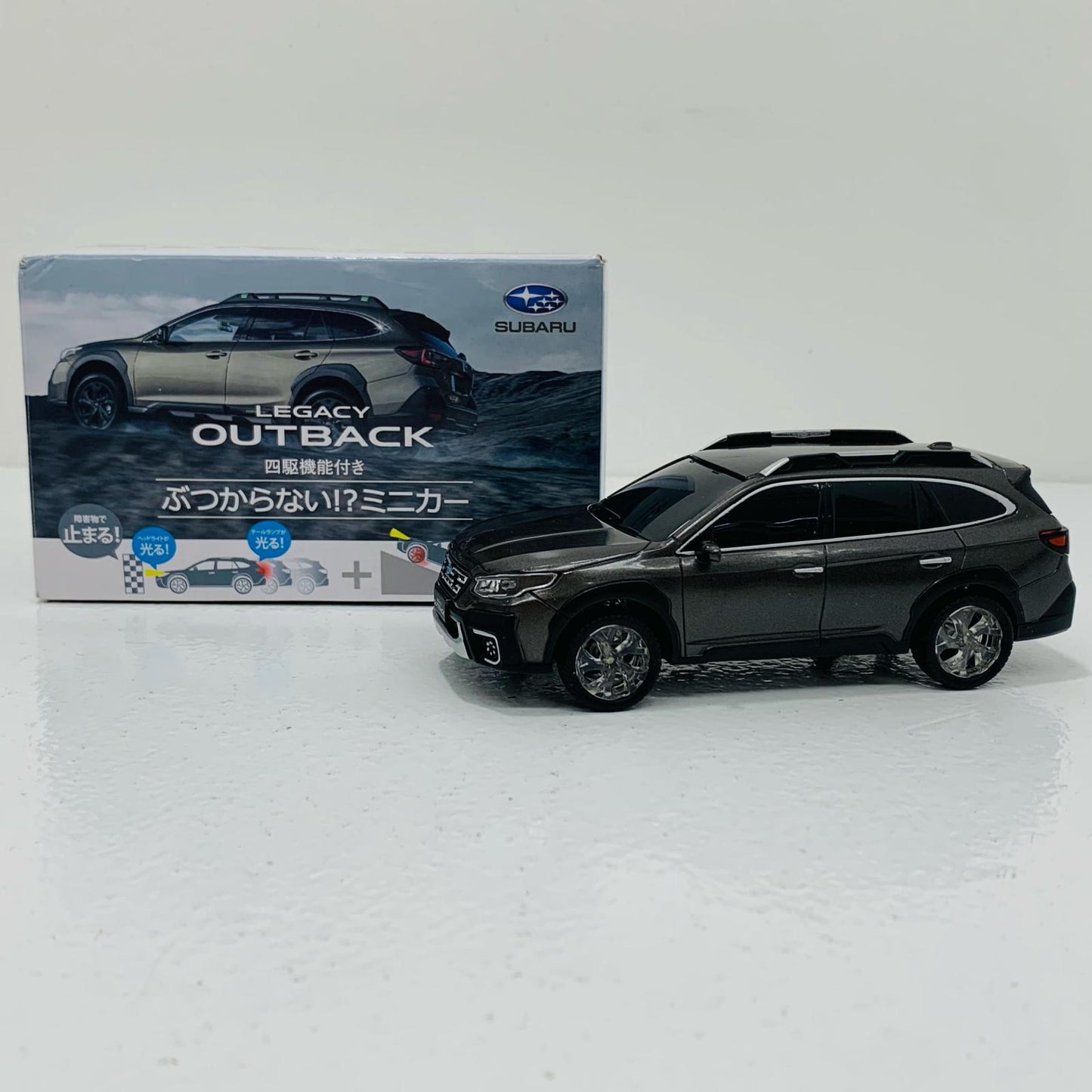 【中古】 スバル レガシーアウトバック(メタリックグレー) EyeSight ぶつからないミニカー!?キャンペーン品【飾磨店】