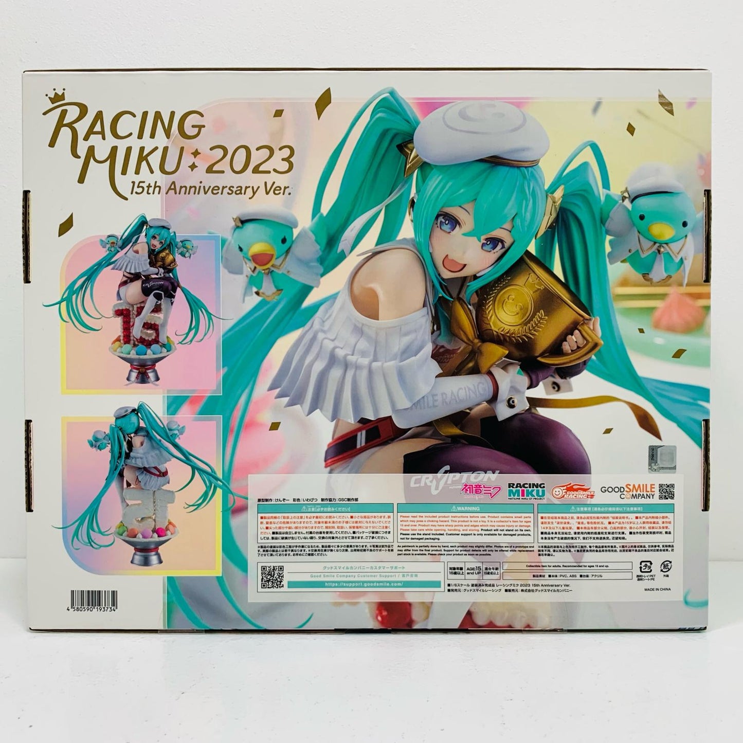【中古】 レーシングミク2023 15thAnniversaryVer.「キャラクター・ボーカル・シリーズ01初音ミク」1/6プラスチック製塗装済み完成品【フィギュア】