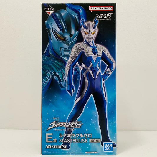 【中古】 E賞ルナミラクルゼロ-MASTERLISE「BeyondtheSTARS/一番くじウルトラマンゼロ」【フィギュア】